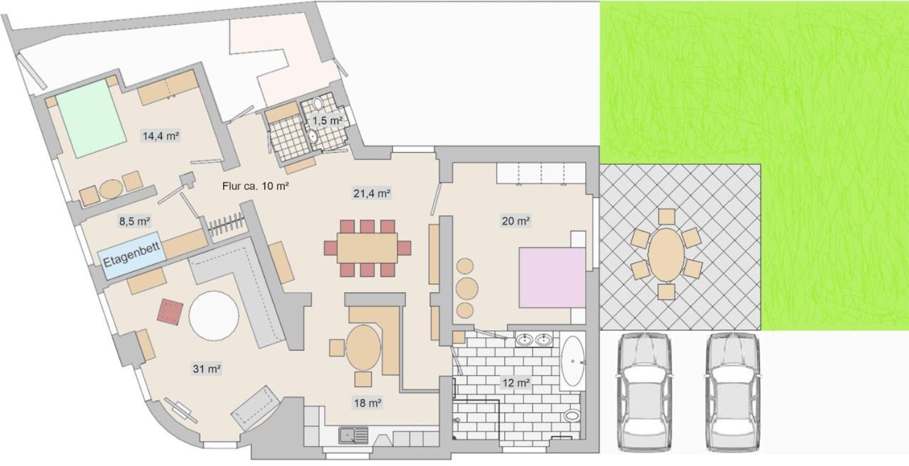 Ferienwohnung Rheingold Andernach Dış mekan fotoğraf